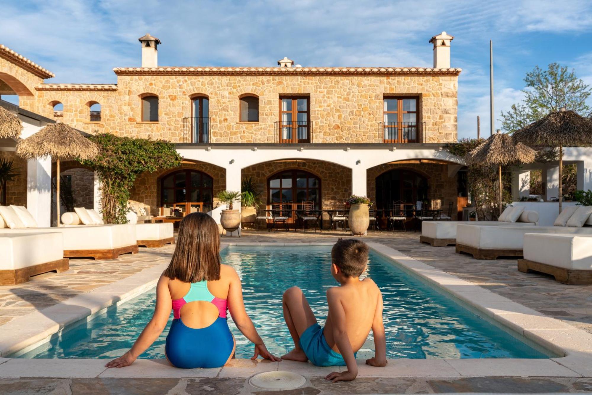 Cuatre Finques Guest House Jalón Eksteriør bilde