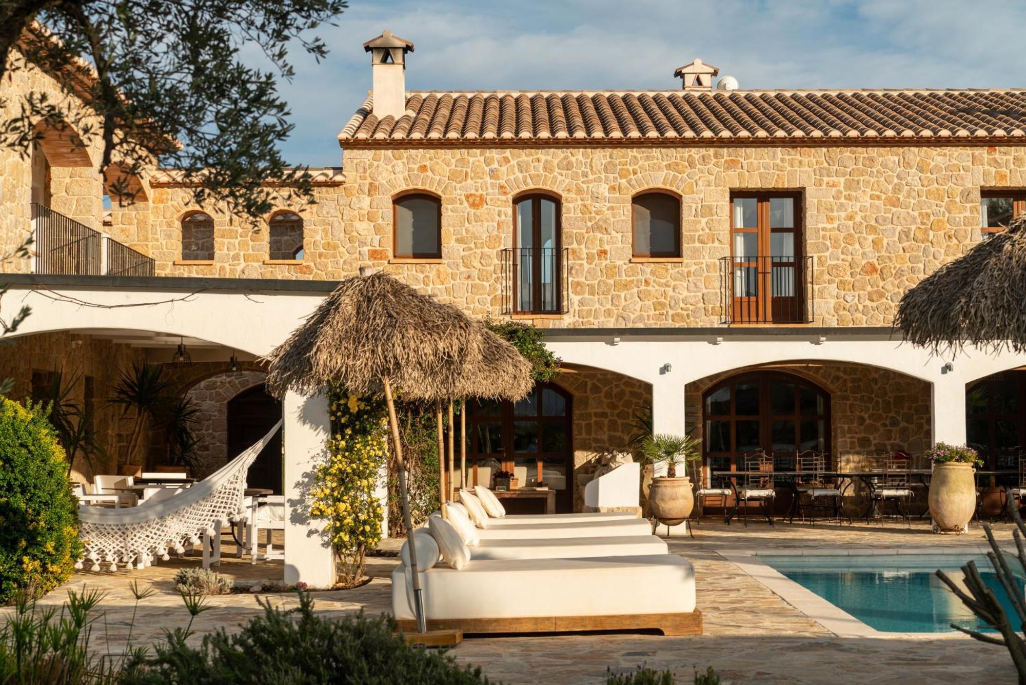 Cuatre Finques Guest House Jalón Eksteriør bilde